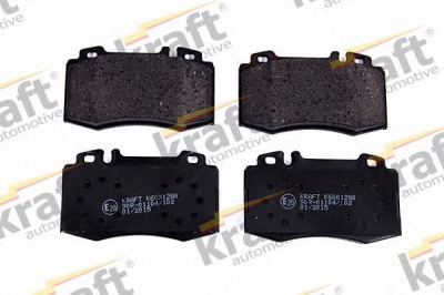 KRAFT AUTOMOTIVE 6001280 -  Комплект тормозных колодок, дисковый тормоз